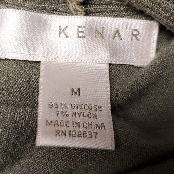 Kenar brand, light green, short cardigan sweater - Picture 4 of 4